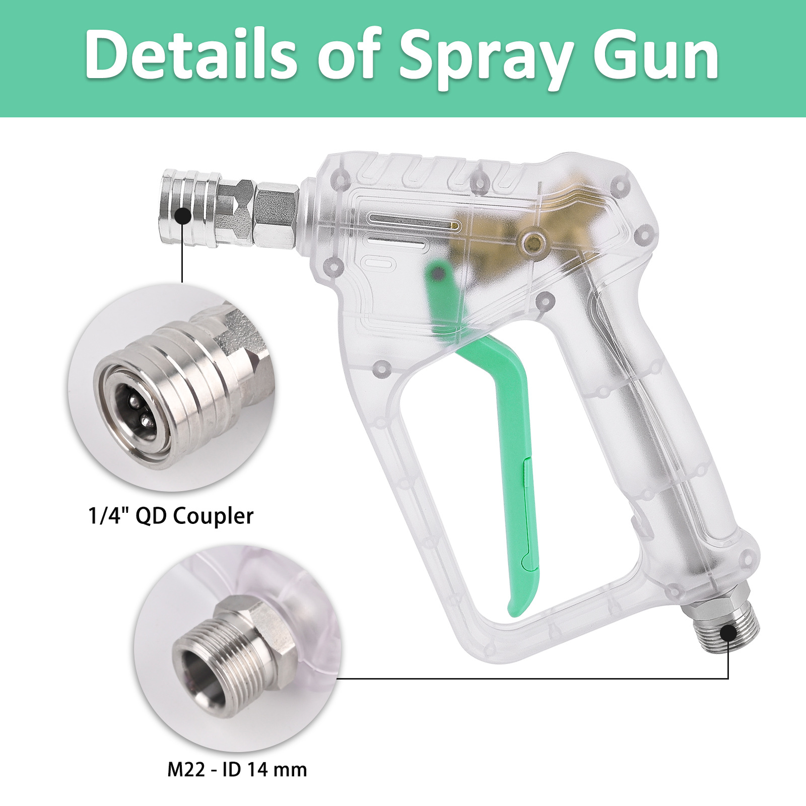 High Pressure Washer Gun with  - Pressure Washer Foam Gun 评论和价格