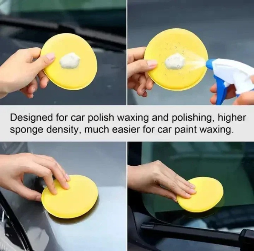 6PCS Car Care Foam Wax Applica - Wax Applicator Pad 评论和价格