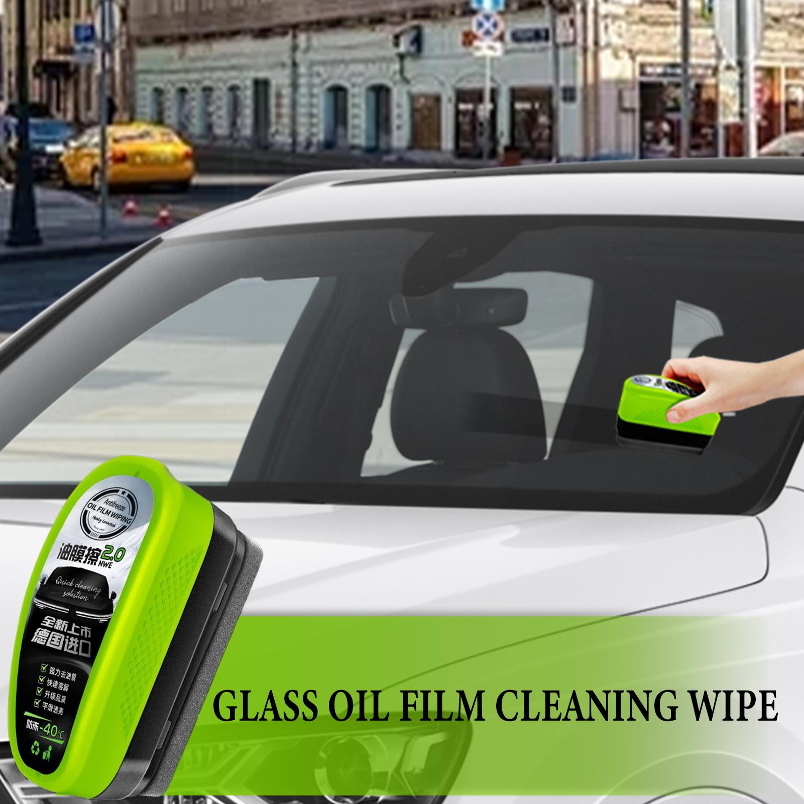 Car Glass Oil Film Remover Aut - Car Cleaning Brush 评论和价格